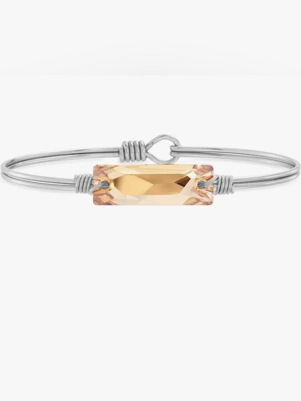 Luca and Dani large Hudson silver bracelet